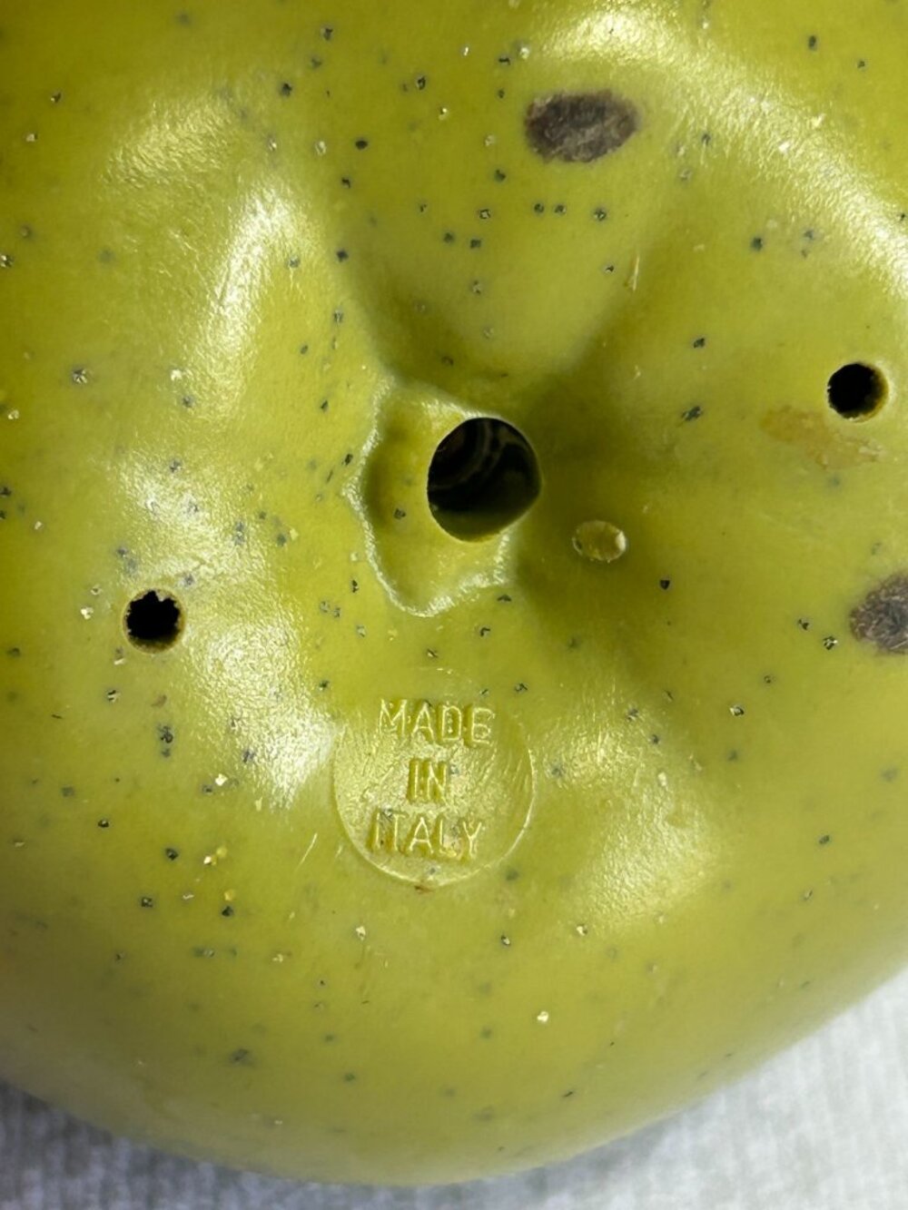 Vintage Mid-Century Pear Kitchen Timer 60 Min Mechanical Made In Italy Retro - Picture 5 of 6